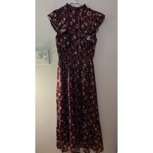 Lost + Wander Love Story Floral Cap Sleeve Dress Size XS